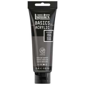 Basics Acrylic 118ml Tube, Iridescent Graphite