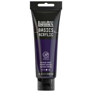 Basics Acrylic 118ml Tube, Dioxazine Purple