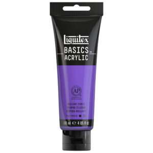 Basics Acrylic 118ml Tube, Brilliant Purple