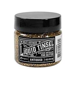 Tim Holtz Distress Liquid Tinsels Fine, Antiqued