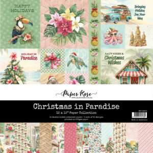 12X12 Paper Collection, Christmas in Paradise