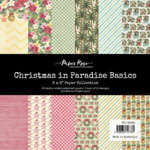 6X6 Paper Collection, Christmas in Paradise Basics