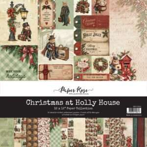 12X12 Paper Collection, Christmas at Holly House