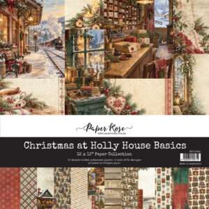 12X12 Paper Collection, Christmas at Holly House Basics
