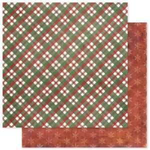 12X12 Patterned Paper, Christmas at Holly House Basics C