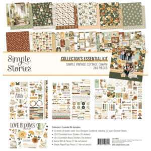 12X12 Collector's Essential Kit, Simple Vintage Cottage Charm