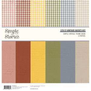 12X12 Vintage Basics Kit, Simple Vintage Trunk Show