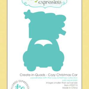 Die, Create-in-Quads - Cozy Christmas Car